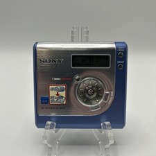 Sony Hi-Minidisc Walkman - MZ-NH700 - Testowany działający niebieski na sprzedaż  Wysyłka do Poland