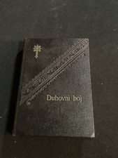 Antique “ Duhovni Boj” Spiritual Battle, 1914 Hardcover -all Gold Gilt comprar usado  Enviando para Brazil