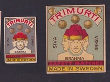 Antique match tag d'occasion  Expédié en Belgium