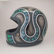 Capacete de rosto inteiro pintado sob medida para bicicleta helicóptero vintage #PCIVLW comprar usado  Enviando para Brazil
