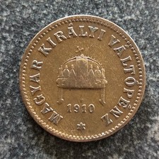 Ungarn 1910 filler gebraucht kaufen  Zittau