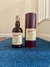 Glenfarclas Highland Single Malt Whisky Idade 15 Anos 70cl Garrafa Vazia E Tubo comprar usado  Enviando para Brazil