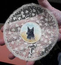 Schipperke watercolour paintin for sale  LONDON