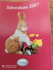Goebel jahreshase gebraucht kaufen  Bamberg