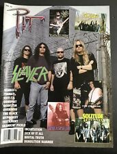 PIT MAGAZINE #13 SLAYER-KATAKLYSM-DECEASED-TYPE O NEGATIVE-SOLITUDE AETURNUS, usado comprar usado  Enviando para Brazil