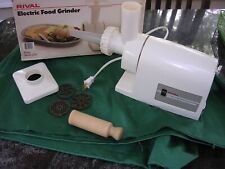 Moedor de carne elétrico vintage Rival 2250 com enchimento de salsicha - EUA comprar usado  Enviando para Brazil