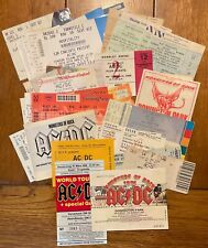 AC/DC Original Used Concert Tickets Choose from Dropdown List segunda mano  Embacar hacia Argentina