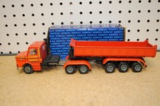 Caminhão Supermini Arpra Scania T112 H com reboque basculante em escala 1/50 - Brasil comprar usado  Enviando para Brazil