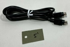 TESTADO (1) Cabo S-Video 5 pés (para TV DVD VCR SAT RCVR CAM PC/TV Card) comprar usado  Enviando para Brazil
