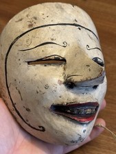 Antique wooden mask d'occasion  Expédié en Belgium