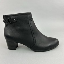 Black leather ankle for sale  LONDON