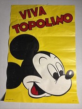 Poster viva topolino usato  Avellino