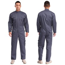 Herren Bodysuit Garage Overalls Mechaniker Strampler Bau Kostüm Lange Ärmel comprar usado  Enviando para Brazil