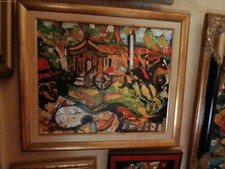 Tableau peinture huile d'occasion  Toulon-