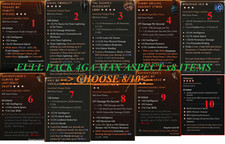 DIABLO 4🔥TEMPORADA 9🔥PACOTE COMPLETO x8 ITENS🔥4 ASPECTO GA-PERFEITO🔥HYDRA BUILD🔥8/10 comprar usado  Enviando para Brazil