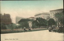 Cartão postal Hagemister New York City Battery Park BOA COR c1910 comprar usado  Enviando para Brazil