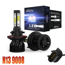 Kit de lâmpada de farol LED 6K branco Hi/Lo para 1999-2000 Honda Civic EK9 H4 9003 comprar usado  Enviando para Brazil