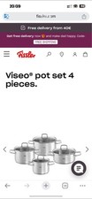 Fissler viseo set for sale  LONDON
