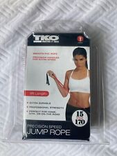TKO PVC Precision Speed 9’ Corda de Salto Crossfit Treino Academia Exercício Fitness, usado comprar usado  Enviando para Brazil