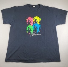 Usado, Camisa Marilyn Monroe unissex GG preta cores neon pop art impressão gráfica assinatura comprar usado  Enviando para Brazil