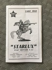 1959 starlux catalog d'occasion  Expédié en Belgium