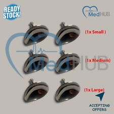 Protetor ocular esclera proteção laser tatuagem remover pálpebra 3 pares P M G, usado comprar usado  Enviando para Brazil