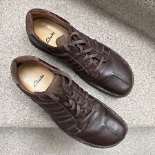 Mens clarks brown for sale  LONDON