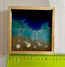 Kleines holzbild epoxidharz gebraucht kaufen  Alsdorf