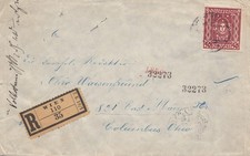 österreich 1922 einschreiben gebraucht kaufen  Köngen