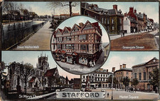 Postcard staffordshire staffor for sale  PETERBOROUGH