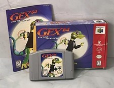 Usado, 🔥🚨Vintage Gex 64 Gecko Nintendo 64 1998 N64 Completo Na Caixa Novo Na Caixa Raro! comprar usado  Enviando para Brazil