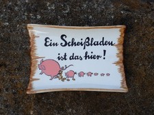Vintage wandteller witziger gebraucht kaufen  Rauenberg
