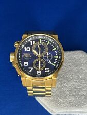 Relógio INVICTA Force cronógrafo azul diasl placa de ouro comprar usado  Enviando para Brazil
