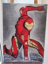 Ironman acrilico tela usato  Roma
