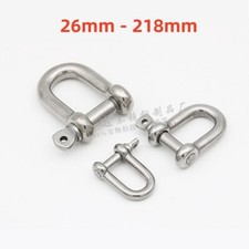 Usado, Comprimento 26mm - 218mm pino superdimensionado 304/316 manilha de aço inoxidável grau marinho comprar usado  Enviando para Brazil