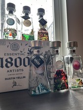 Usado, CONJUNTO DE 6 - 1800 Tequila Essential Artist Series DUSTIN YELLIN com etiqueta de caixa original comprar usado  Enviando para Brazil