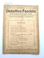 Didattica fascista quaderno usato  Petriolo