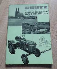 Deutz tug d15 d'occasion  Expédié en Belgium