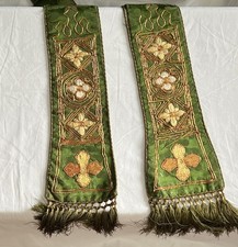 Antique green brocade for sale Antique green brocade for sale  HAVERFORDWEST