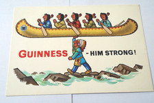 Guinnes ad. postcard for sale  MELKSHAM