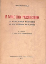F.tommasi tavole della usato  Tuscania