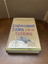 Unfinished Tales JRR & Christopher Tolkien 1st US Print HC DJ 1980 comprar usado  Enviando para Brazil