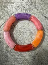 Armreif gummi boho gebraucht kaufen  Bergisch Gladbach