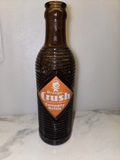 Vintage ribbed amber for sale  Mukwonago