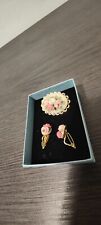 Vintage flower brooch for sale  TORQUAY