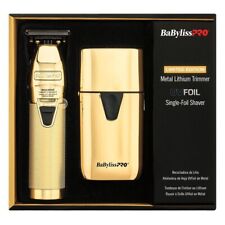 Babyliss PRO Aparador de Metal Dourado e Barbeador UV Folha Única FXLFHOLPKG - NOVO EM FOLHA comprar usado  Enviando para Brazil