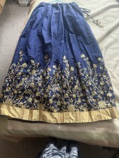 Lengha choli navy for sale  ROCHDALE