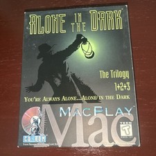 RARO Alone In The Dark Trilogy 1996 Mac MacPlay Big Box Apple Macintosh Jogo PC  comprar usado  Enviando para Brazil