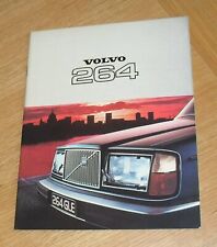 Volvo 264 brochure for sale  FAREHAM