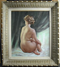 Pastel signé santini d'occasion  Strasbourg-